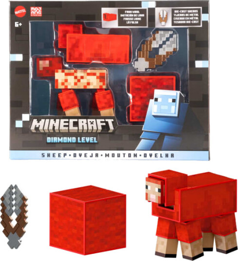 Minecraft Diamond Level Sheep, 6 År, Minecraft, Flerfarget, Plast