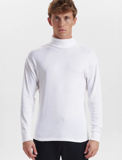JBS Jbs Roll Neck Shirt   White   S