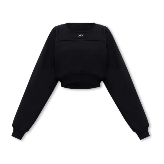 Off White Dame Gensere & Hettegensere Svart M Off White Dame Gensere & Hettegensere Svart M
