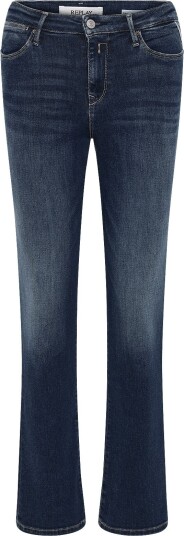 Replay Zolie Trousers Straight Leg High Waist Blue 32 x 32