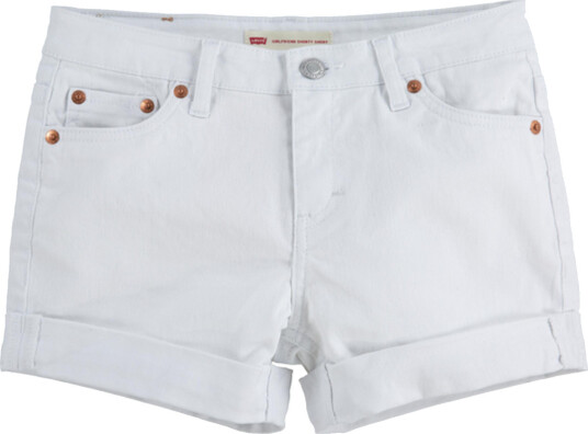 Levis Girlfriend Shorty Short Hvit (164 /14 år)