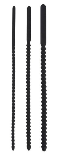 Kiotos Threaded Silicone Urethral Sound Set