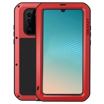 Love Mei Powerful Huawei P30 Pro Hybrid-deksel Rød Love Mei Powerful Huawei P30 Pro Hybrid-deksel Rød