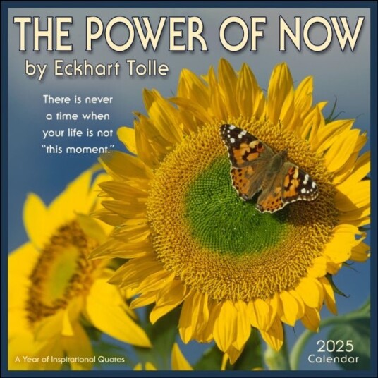 The Power of Now 2025 Wall Calendar