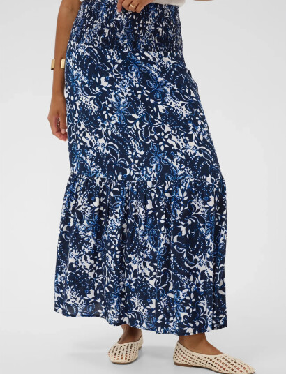 Cream Crtiah Skirt Multi/patterned 46