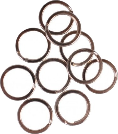 Infinity Hearts Infinity Hearts Nøkkelering Bred Sølvfarget 15Mm 10 Stk