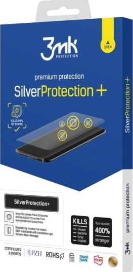 3Mk SilverProtection+ Anti-Impact Skjermbeskytter for iPhone 15 - Mobiltelefonskjermbeskyttelse