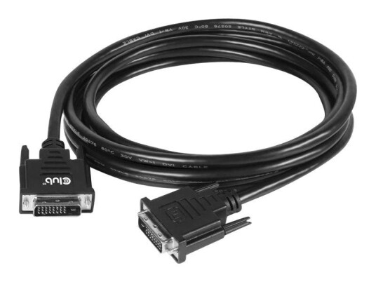 Club 3D DVI-kabel - DVI-D til DVI-D - 3 m