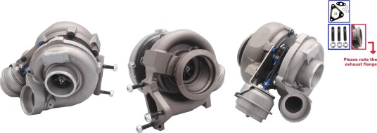 Turbolader TURBO MOTOR PA7098372 Turbolader TURBO MOTOR PA7098372