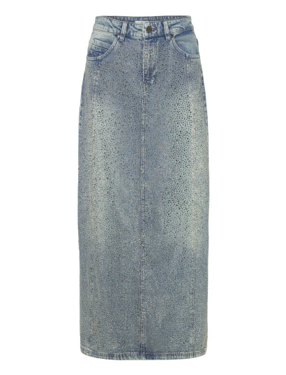 Gestuz Gzzorah Mw Long Skirt - Blue - 34