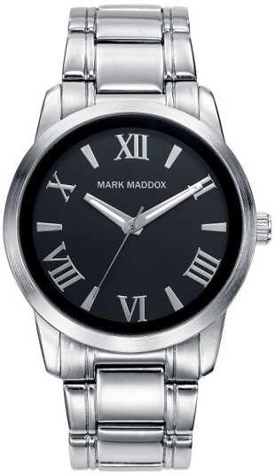 Mark Maddox Herreklokke HM6009 53 Classic Sort/Stål Ø41 mm