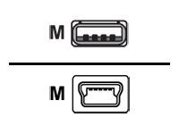 Cisco USB-kabel 2m til Mini-USB Type B - Sort Cisco USB-kabel 2m til Mini-USB Type B - Sort