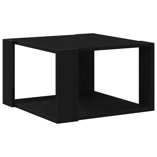Kaffebord Svart Eik 85x55x31 cm Laget av Tre