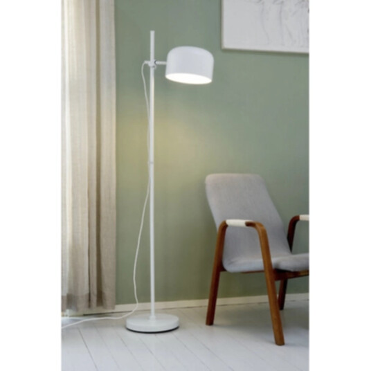 Airam Urban Gulvlampe Justerbar E27 Hvit Airam Urban Gulvlampe Justerbar E27 Hvit