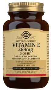 Solgar E vitamin 268 mg   50 kap