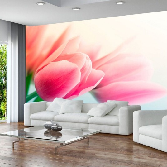 Fototapet Spring And Tulips 250x193 - Artgeist sp. z o. o.