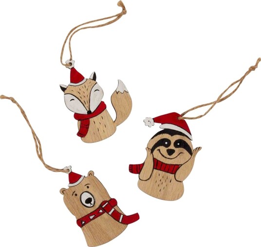Seasons Christmas Collection Dyr 3 pk