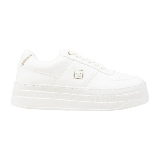 Armani Exchange, Dame, Sko, Hvit, 38 EU, Armani Exchange, Dame, Sko, Hvit, 38 EU,
