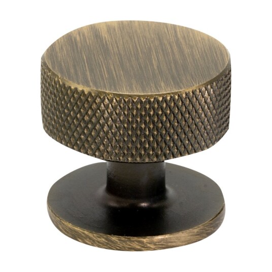 BESLAG DESIGN CREST 32 MM KNOTT ANTIKK BRONSE 309143-11