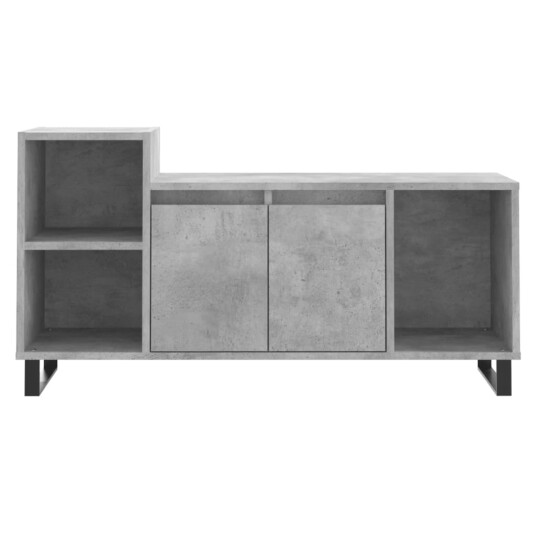 vidaXL TV-benk betonggrå 100x35x55 cm konstruert tre 8721012113671 vidaXL TV-benk betonggrå 100x35x55 cm konstruert tre 8721012113671