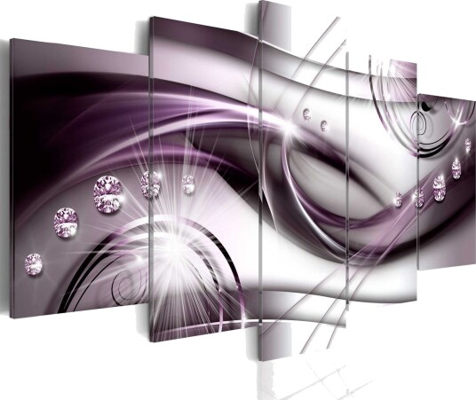 Bilde Violet Glow 100x50 Artgeist sp. z o. o.