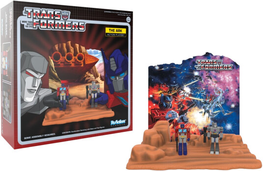 Transformers ReAction Figures The Ark Playset