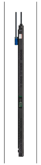 APC EasyPDU EPDU1116MBO - strømfordelerenhet - målt ved uttak - 3680 VA