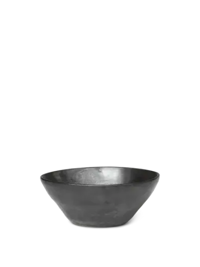 Ferm Living Flow Bowl   Medium svart