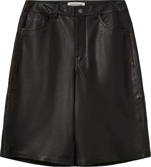 Sofie Schnoor Vokesw Leather Shorts Black 38 Sofie Schnoor Vokesw Leather Shorts Black 38