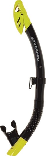 Scubapro snorkel Spectra Dry gul/sort Scubapro snorkel Spectra Dry gul/sort