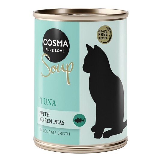 Cosma Soup 6 X 100 G Tunfisk Med Grønne Bønner
