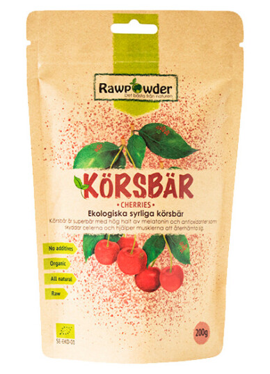 Økologisk Sure Kirsebær, 200 g