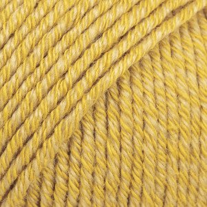 Drops Cotton Merino Garn Unicolor 15 Sennepsgul Drops Cotton Merino Garn Unicolor 15 Sennepsgul