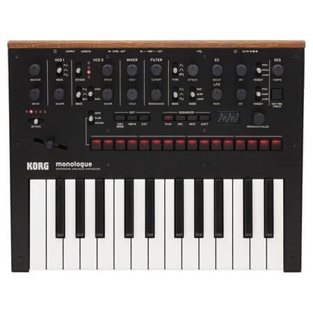 Korg Monologue BK Analog Synthesizer Korg Monologue BK Analog Synthesizer