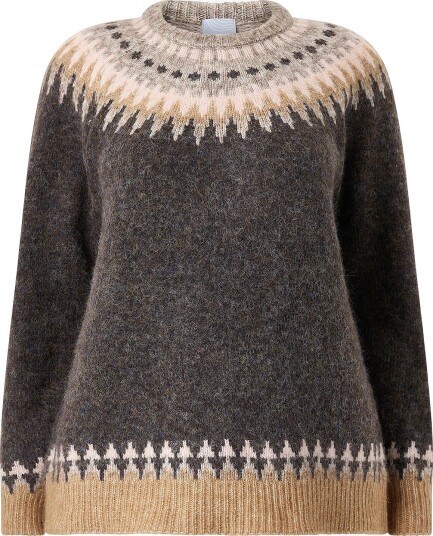 Zhenzi - Genser Zh-Myrna1719Pullover - Brun