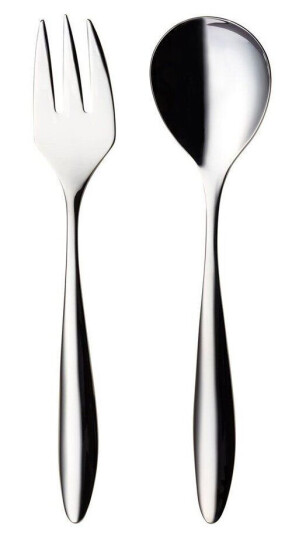 Hardanger Bestikk Lykke serveringssett 2 deler rustfritt stål Hardanger Bestikk Lykke serveringssett 2 deler rustfritt stål