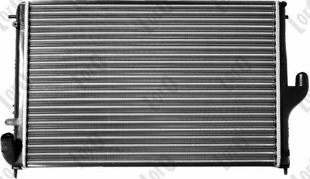 ABAKUS 010-017-0002 Radiator, motorkjøling
