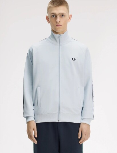 Fred Perry Taped Track Jacket Blue XXL
