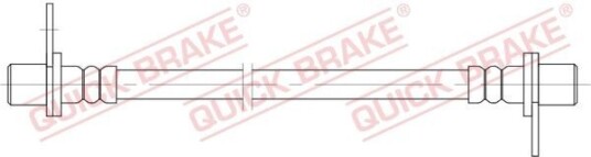 Bremseslange QUICK BRAKE 25.074