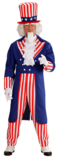 Widmann S.r.l. Mr Amerika Karnevalskostyme XLarge Widmann S.r.l. Mr Amerika Karnevalskostyme XLarge