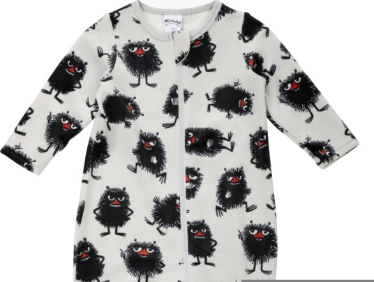 Martinex Pigg Velourpyjamas   Grey   86