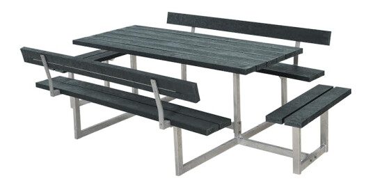 Piknikbord PLUS Basic med Påbygg 260 cm ReTex Piknikbord PLUS Basic med Påbygg 260 cm ReTex