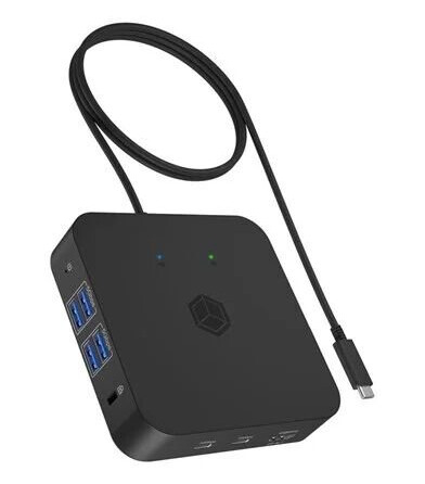 ICY BOX - docking station - USB-C - 3 x HDMI - 1GbE ICY BOX - docking station - USB-C - 3 x HDMI - 1GbE