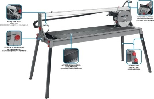 Graphite Flisekutter 59G892 1500W