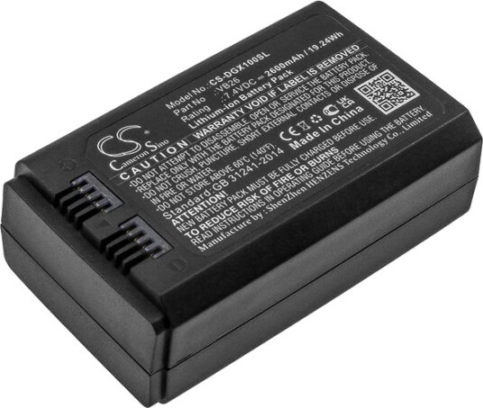Godox V1 batteri (2600 mAh 7.4 V, Sort)
