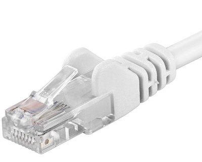 Premiumcord Patch Kabel Utp Cat5e 3M Bila 3 M Cat5e U/Utp Utp Rj-45 Rj-45