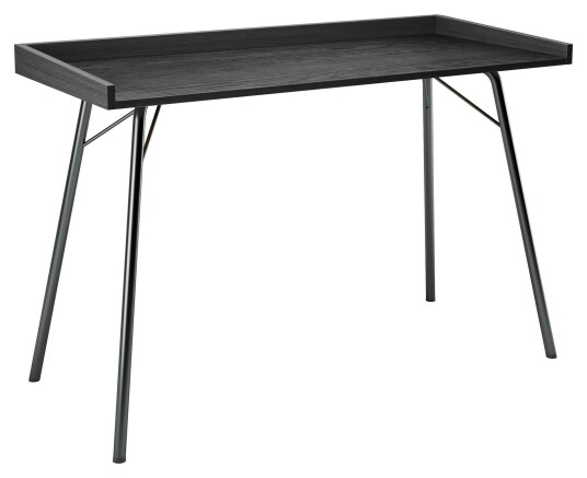 Woodman Rayburn Skrivebord, Svart eik, 115x52 Unoliving