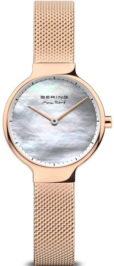 Bering Dameklokke 15527 364 Max Rene Hvit/Rose gulltonet stål Ø27 mm