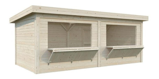 Kiosk Palmako Lenna 16,6 m2 Set 311 Kiosk Palmako Lenna 16,6 m2 Set 311