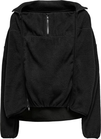 Only Maternity Olmmama Teddy 3 In One Sweat - BLACK - S